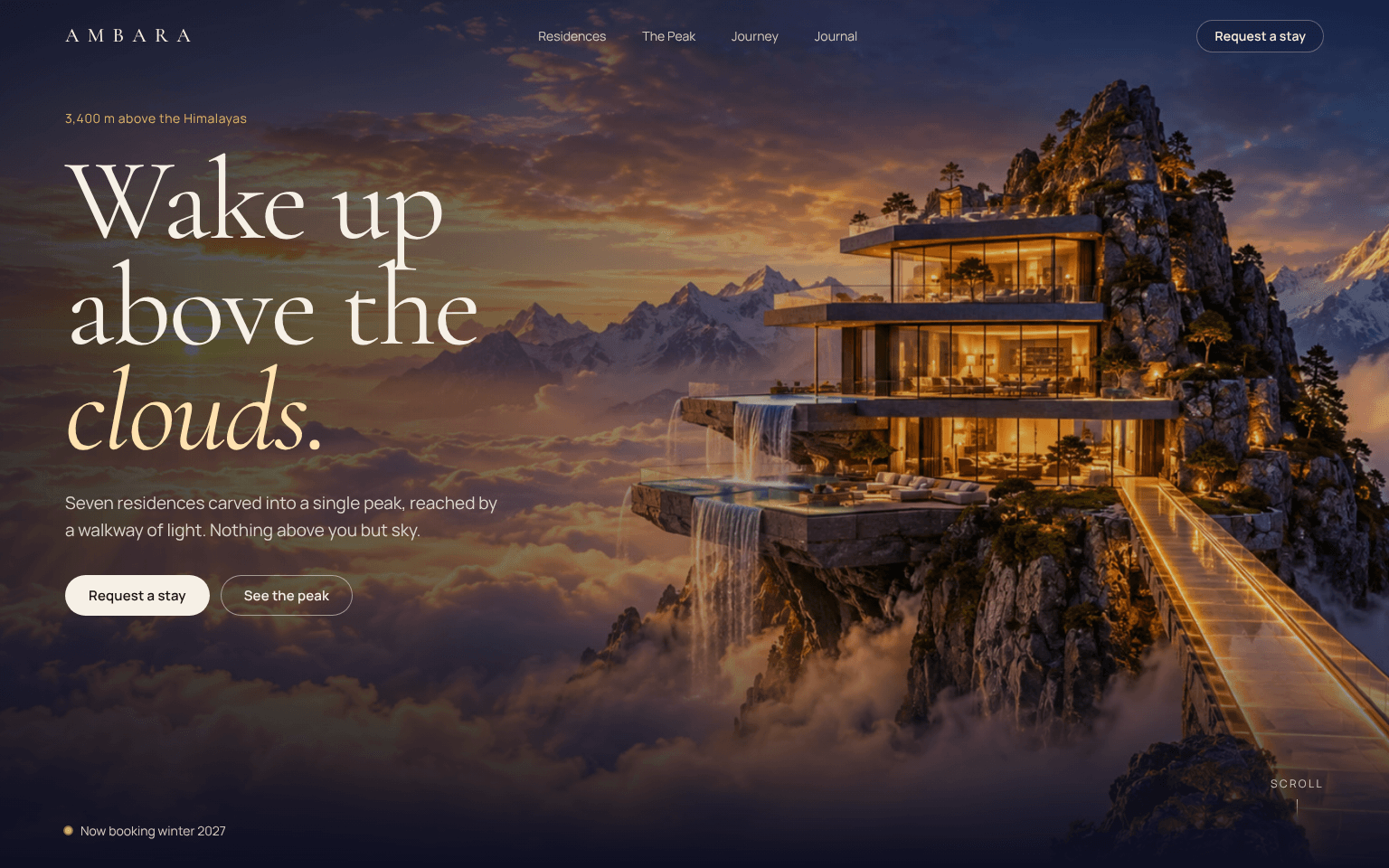 Ambara website preview